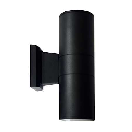 RP Lighting and Fans 11" Tall LED Outdoor Wall Sconce Black