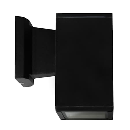 RP Lighting and Fans 8" Tall LED Outdoor Wall Sconce Black