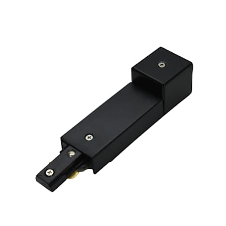 RP Lighting and Fans Track Head Lighting Conduit Connector Black