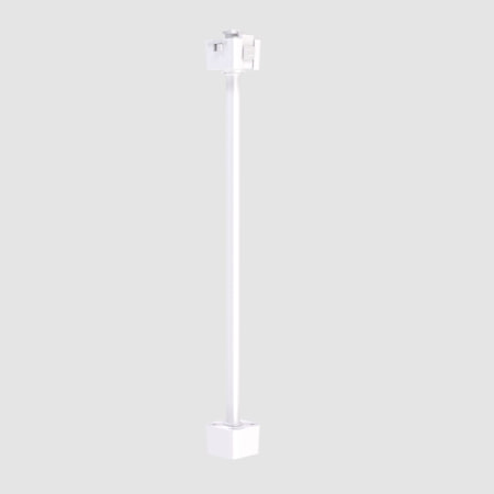 RP Lighting and Fans Track Lighting I Power Extension Wand White