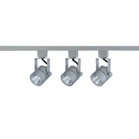 RP Lighting and Fans 3 Light 3" Long LED J-Track Kit Brushed Aluminum