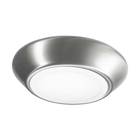RP Lighting and Fans 7" Wide Flush Mount Ceiling Fixture Brushed Nickel