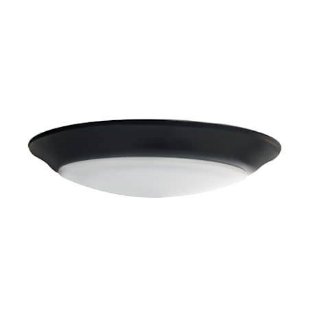 RP Lighting and Fans 6" Low-Profile LED Canless Recessed Light Black