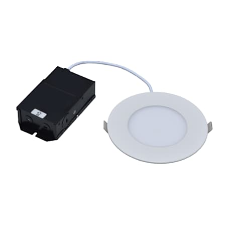RP Lighting and Fans LED Canless Recessed Fixture with 4" White