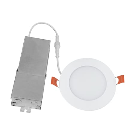 RP Lighting and Fans Brayer LED Canless Recessed Fixture with 4" - Fire Rated and IC Rated White