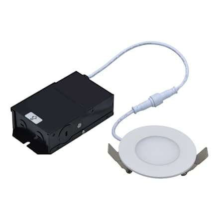 RP Lighting and Fans Raptor LED Canless Recessed Fixture with 3" White
