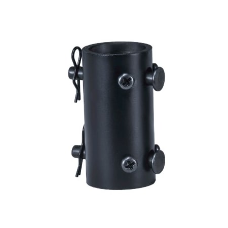RP Lighting and Fans Connector for Downrod Black