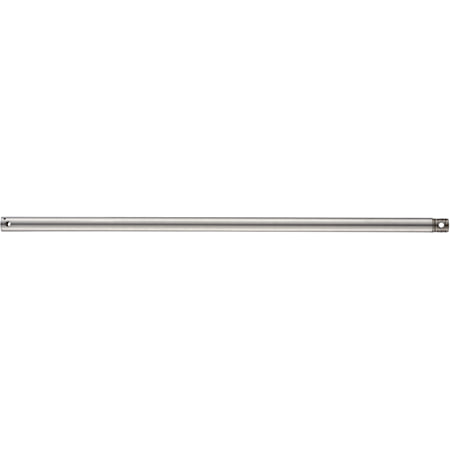RP Lighting and Fans 18" Long 3/4" Diameter Ceiling Fan Downrod Brushed Nickel
