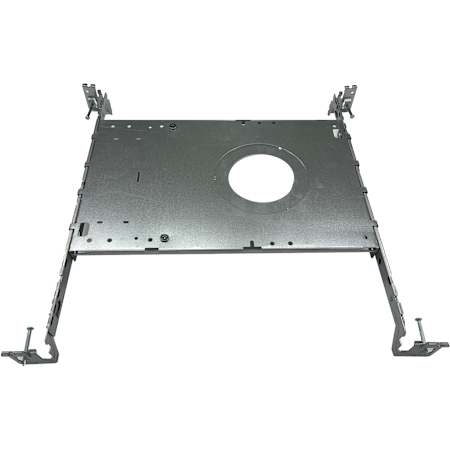 RP Lighting and Fans Recessed Lighting New Construction Mounting Plate Silver