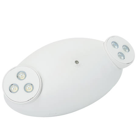 RP Lighting and Fans Brady Double-Head LED Exit Emergency Light White