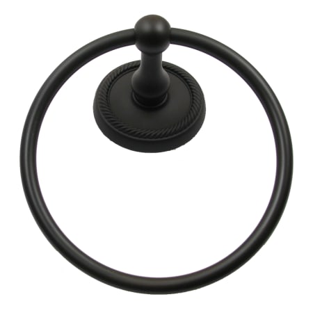 Rusticware Towel Ring with Backplate from the Riverside Collection Oil Rubbed Bronze