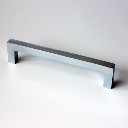 Rusticware Modern 5" Center to Center Square Handle Cabinet Pull - 25 Pack Chrome