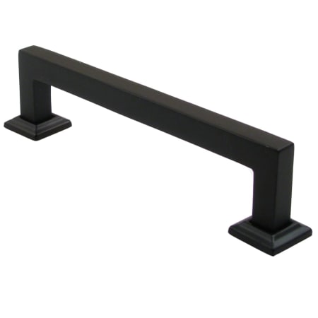 Rusticware Modern 7" Center to Center Square Handle Cabinet Pull - 10 Pack Oil Rubbed Bronze