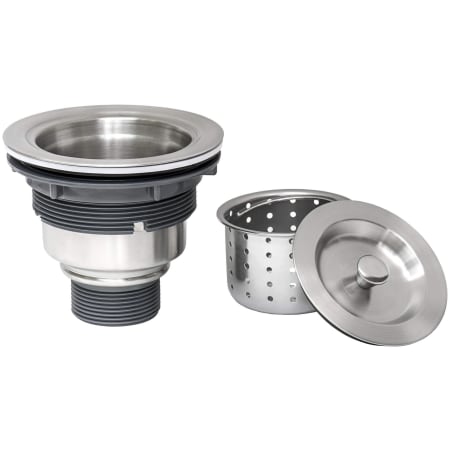 Ruvati 3-1/2" Basket Strainer Stainless Steel