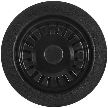 Ruvati Accessories 3-1/2" Basket Strainer with Rubber Gasket Gunmetal Black
