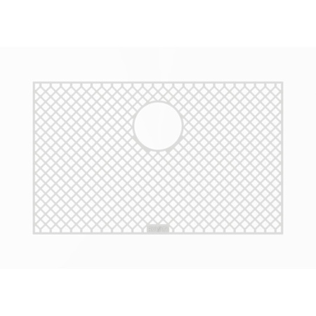 Ruvati Accessories 25-7/8" L x 15-3/4" W Silicone Basin Rack for RVH8309 Sink Gray