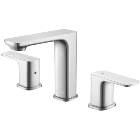 Ruvati Lanai 1.2 GPM Widespread Bathroom Faucet Brushed Nickel