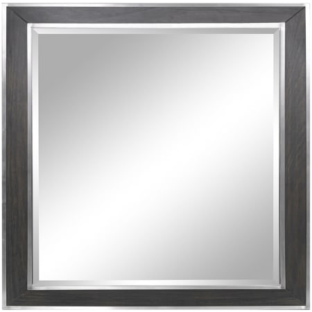 Sagehill Designs Illustra 36" W x 38" H Modern Rectangular Framed Bathroom Wall Mirror Shale