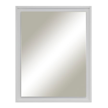 Sagehill Designs Turner 30" W x 38" H Rectangular Wood Framed Bathroom Wall Mirror White