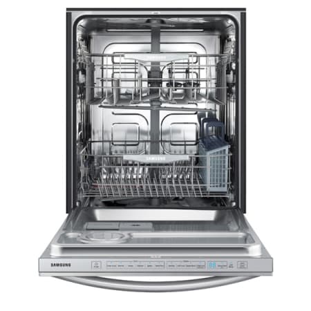 Stainless Empty Dishwasher