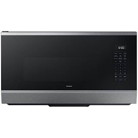 Samsung 30 Inch Wide 1.7 Cu. Ft. 950 Watt Over the Range Microwave with Sensor Cook and No-Preheat Air Fry Max Stainless Steel