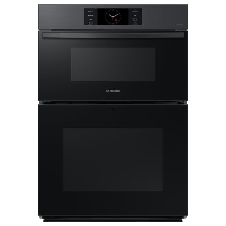 Samsung 30 Inch Wide 7 Cu. Ft. Electric Oven and Microwave Combo with Heavy-Duty Racks Matte Black Stainless