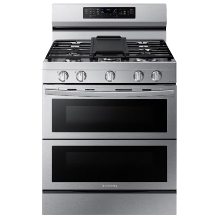 Samsung 30 Inch Wide 6.3 Cu. Ft. Free Standing Gas Range with Air Fry and Wi-Fi Stainless Steel