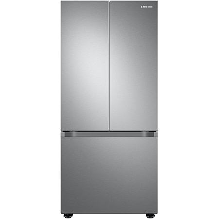 Samsung 30 Inch Wide 22.1 Cu. Ft. Energy Star Certified Fingerprint Resistant French Door Refrigerator with LED Lighting Fingerprint Resistant Stainless Steel