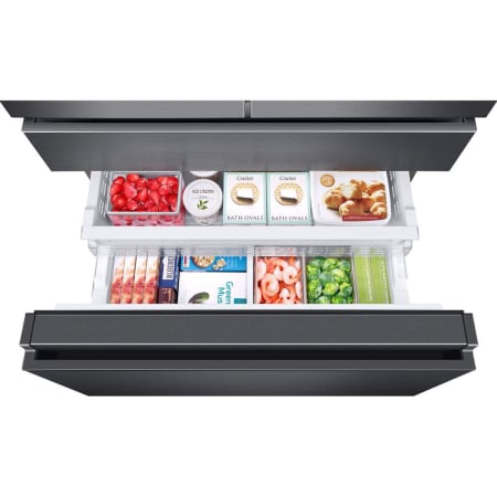 Samsung-RF23M8570S-Filled Freezer View