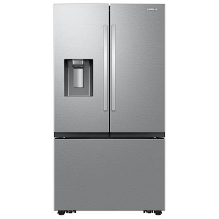 Samsung 36 Inch Wide 25.5 Cu. Ft. Energy Star Certified Fingerprint Resistant French Door Refrigerator with External Water Dispenser and All-Around Cooling Fingerprint Resistant Stainless Steel