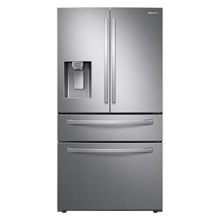 Samsung 36 Inch Wide 28 Cu. Ft. Energy Star Certified Fingerprint Resistant French Door Refrigerator with FlexZone™ Drawer and Twin Cooling Plus Fingerprint Resistant Stainless Steel