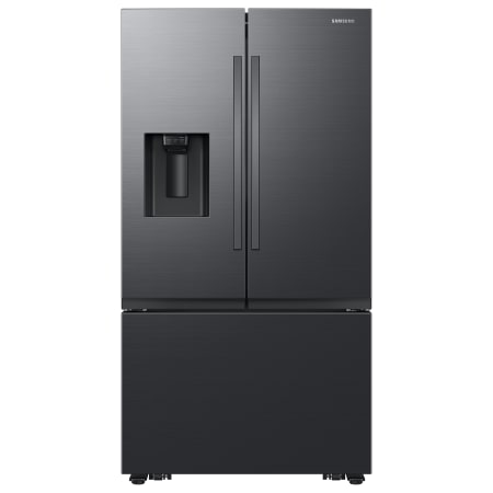 Samsung 36 Inch Wide 30.5 Cu. Ft. Energy Star Certified French Door Refrigerator with Four Ice Types Matte Black Stainless