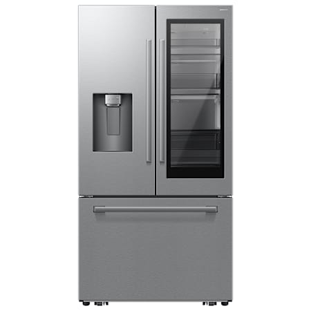 Samsung 36 Inch Wide 29 Cu. Ft. Energy Star Certified Fingerprint Resistant French Door Refrigerator with LED Lights and AutoView Fingerprint Resistant Stainless Steel