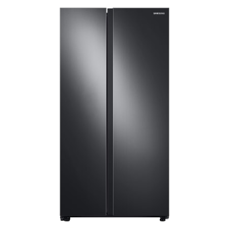 Samsung 36 Inch Wide 28 Cu. Ft. Energy Star Rated Full Size Refrigerator Fingerprint Resistant Black Stainless Steel