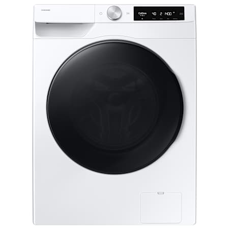 Samsung 24 Inch Wide 2.5 Cu. Ft. Energy Star Certified Front Loading Washing Machine with Super Speed Wash and AI Smart Dial White