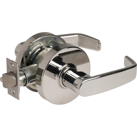 Sargent 7 Line Grade 2 Passage Door Lever Set with L Lever and T-Strike Polished Chrome