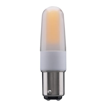 Satco Lighting Single 4 Watt Dimmable BA15D LED Bulb - 460 Lumens, 5000K, and 80CRI Frosted