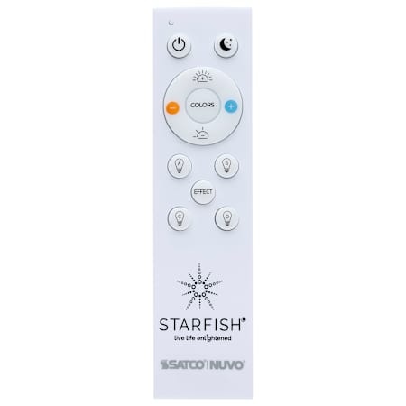 Satco Lighting Starfish 6" Long Smart Remote White