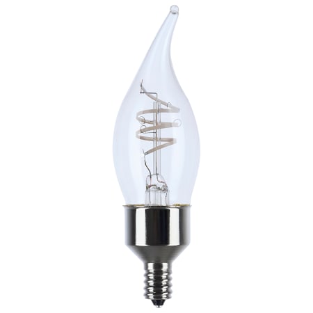 Satco Lighting 4 Watt Vintage Edison Dimmable CA11 Candelabra (E12) LED Bulb - 350 Lumens, 2700K, and 93CRI Clear