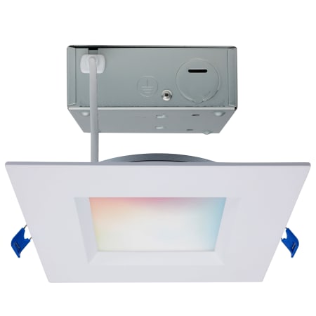 Satco Lighting Starfish 6" Integrated LED Square Smart Recessed Trim and Housing - Airtight White