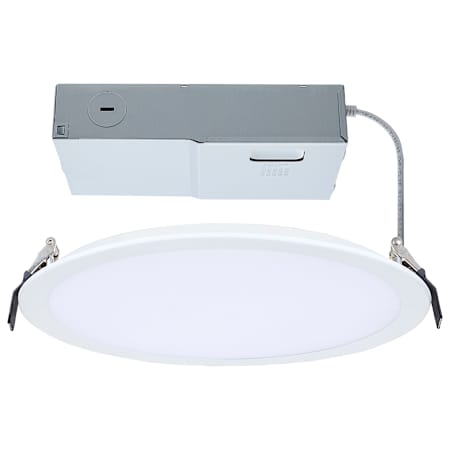 Satco Lighting ColorQuick LED Canless Recessed Fixture with 10" Wafer Trims - IC Rated and Airtight White