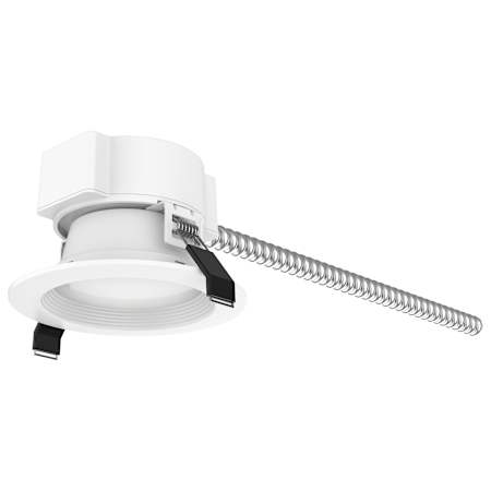 Satco Lighting Blink 4" Integrated LED Baffle Recessed Trim and Remodel Housing- Airtight White