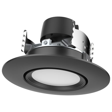 Satco Lighting ColorQuick 6" Integrated LED Baffle Recessed Trim Black