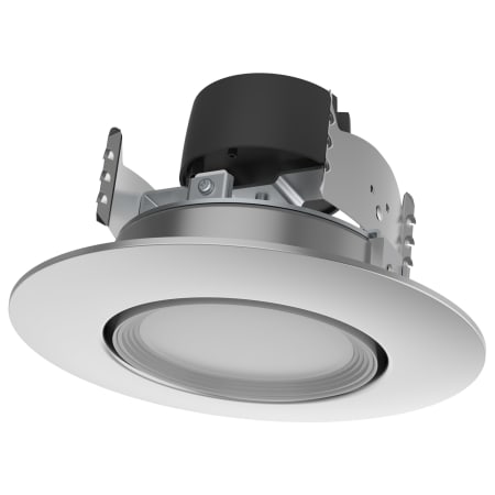 Satco Lighting ColorQuick 6" Integrated LED Baffle Recessed Trim Brushed Nickel