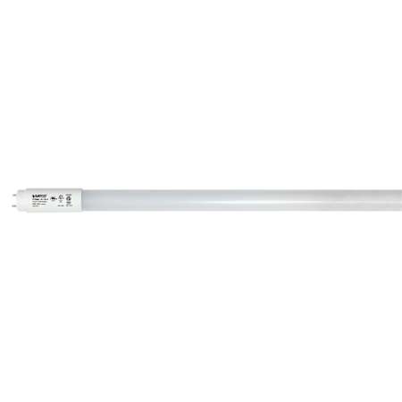 Satco Lighting Single 48 Inch 18.5 Watt T8 Bi Pin LED Bulb - 2,500 Lumens, 4000K, and 80CRI Frosted