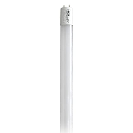 Satco Lighting Single 48 Inch 13.5 Watt Dimmable T8 Bi Pin LED Bulb - 1700 Lumens, 3500K, and 82CRI Frosted