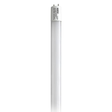 Satco Lighting Single 48 Inch 13.5 Watt Dimmable T8 Bi Pin LED Bulb - 1800 Lumens, 5000K, and 82CRI Frosted