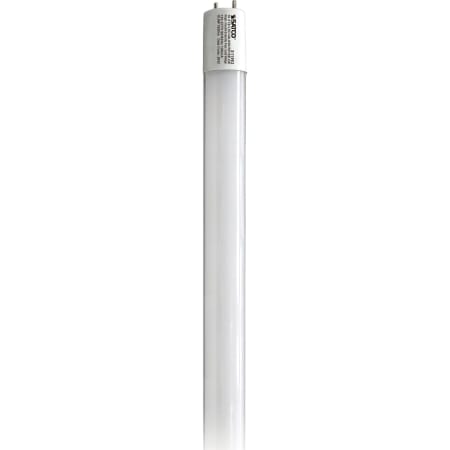 Satco Lighting Single 10.5 Watt T8 Bi Pin LED Bulb - 1,700 Lumens, 5000K, and 82CRI Gloss White