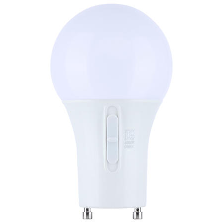 Satco Lighting 11.5 Watt Dimmable A19 GU24 LED Bulb - 1100 Lumens, 2700K, 3000K, 3500K, 4000K, 5000K, and 90CRI Frost