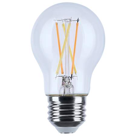Satco Lighting 4.5 Watt Dimmable A15 Medium (E26) LED Bulb - 450 Lumens, 2000K, 3000K, and 90CRI Clear